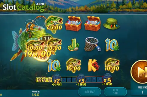 Οθόνη3. Bass Hunter Κουλοχέρης 