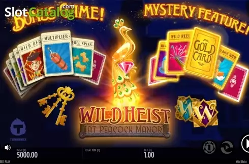 Οθόνη2. Wild Heist at Peacock Manor Κουλοχέρης