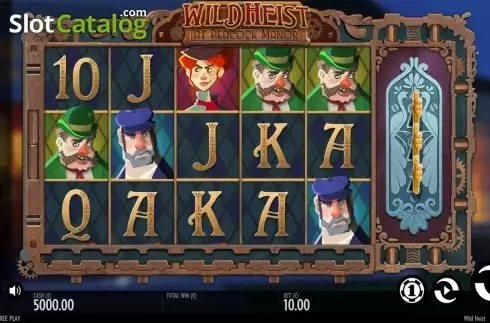 Οθόνη3. Wild Heist at Peacock Manor Κουλοχέρης