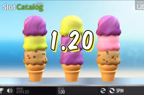 Κερδίστε παρουσίαση. Sunny Scoops Κουλοχέρης