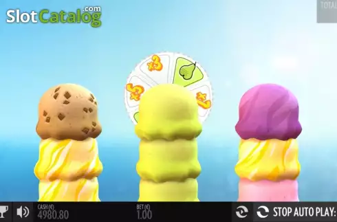 Τροχός μπόνους. Sunny Scoops Κουλοχέρης