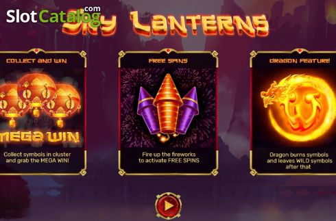 Οθόνη2. Sky Lanterns (Thunderspin) Κουλοχέρης