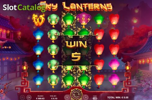 Οθόνη5. Sky Lanterns (Thunderspin) Κουλοχέρης