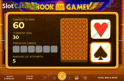 Οθόνη5. Book of Games Κουλοχέρης