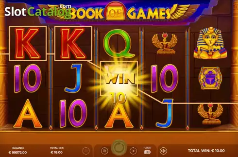 Οθόνη7. Book of Games Κουλοχέρης