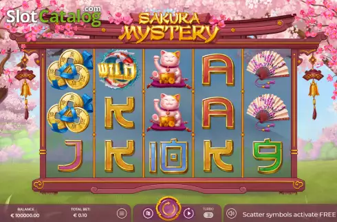 Οθόνη3. Sakura Mystery Κουλοχέρης