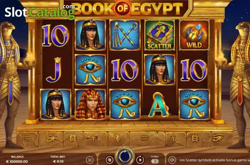 Οθόνη3. Book of Egypt (Thunderspin) Κουλοχέρης