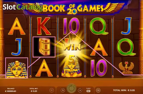 Οθόνη4. Book of Games 20 Κουλοχέρης 