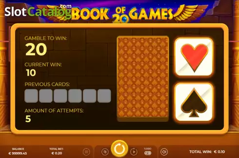Οθόνη8. Book of Games 20 Κουλοχέρης 