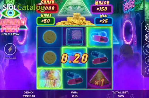 Οθόνη3. Illuminati Party Κουλοχέρης