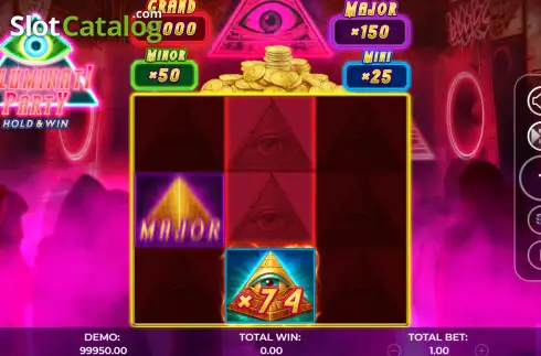 Οθόνη3. Illuminaty Party Κουλοχέρης 