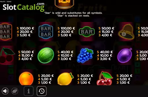 Οθόνη6. Casino Fruits Κουλοχέρης