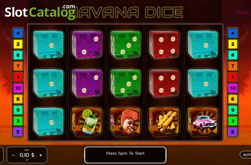 Οθόνη2. Havana Dice Κουλοχέρης