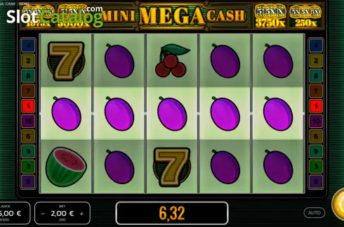 Οθόνη4. Mini Mega Cash Κουλοχέρης