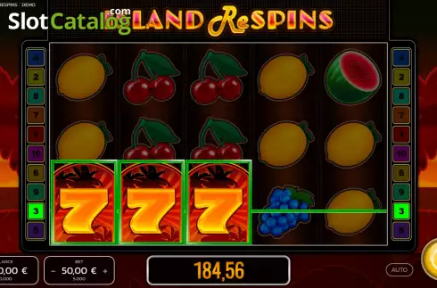 Οθόνη3. Island Respins Κουλοχέρης