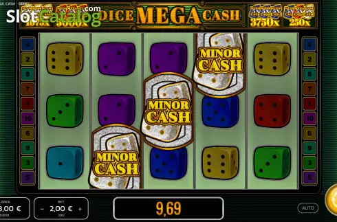 Οθόνη4. Dice Mega Cash Κουλοχέρης 