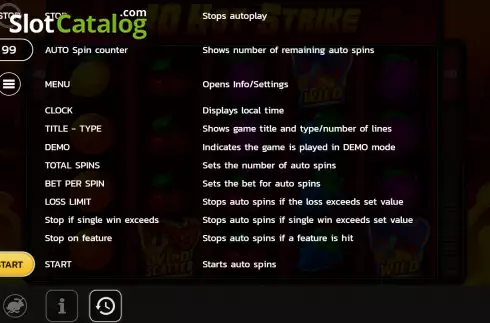 Οθόνη9. 40 Hot Strike Κουλοχέρης