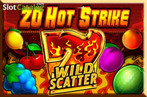 20 Hot Strike Λογότυπο 20 Hot Strike Λογότυπο