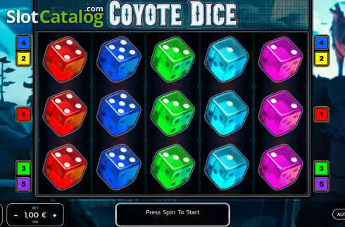 Οθόνη2. Coyote Dice Κουλοχέρης