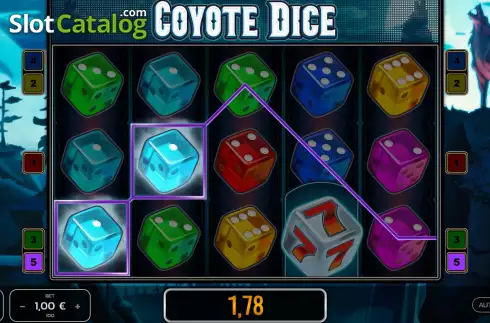 Οθόνη3. Coyote Dice Κουλοχέρης