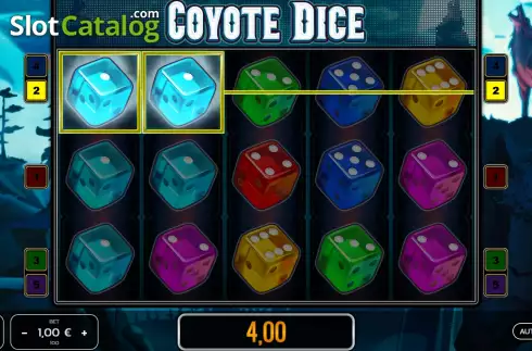 Οθόνη4. Coyote Dice Κουλοχέρης