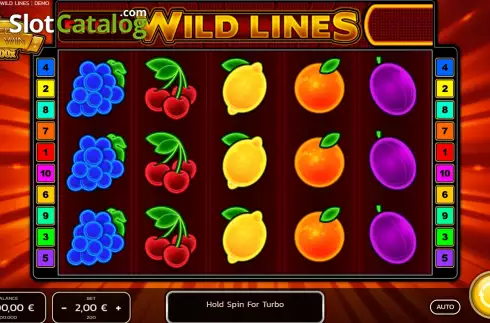 Οθόνη2. Fruit Wild Lines Κουλοχέρης