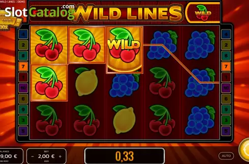 Οθόνη4. Fruit Wild Lines Κουλοχέρης