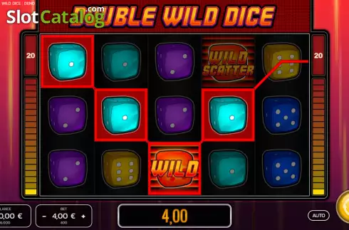 Οθόνη3. Double Wild Dice Κουλοχέρης