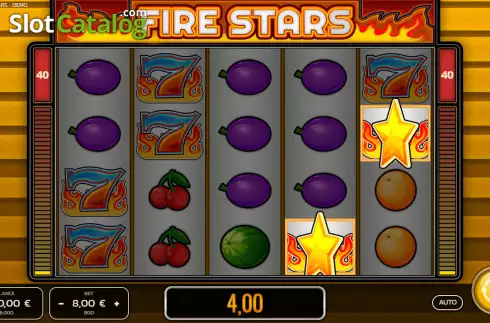 Οθόνη4. Fire Stars Κουλοχέρης 