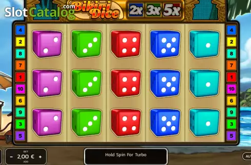 Οθόνη2. Bikini Dice Κουλοχέρης