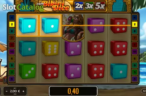 Οθόνη4. Bikini Dice Κουλοχέρης
