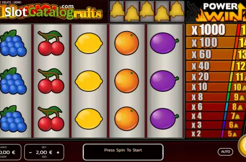 Οθόνη2. 10 Jingle Fruits Κουλοχέρης