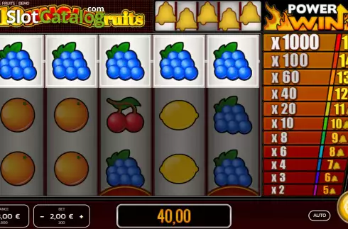 Οθόνη3. 10 Jingle Fruits Κουλοχέρης