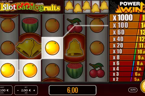 Οθόνη4. 10 Jingle Fruits Κουλοχέρης