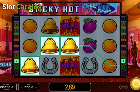 Οθόνη3. Sticky Hot Κουλοχέρης