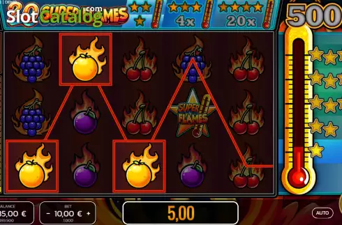 Οθόνη3. 20 Super Flames Κουλοχέρης 