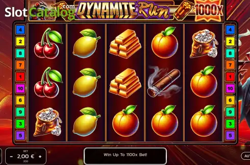Οθόνη2. Dynamite Run Κουλοχέρης