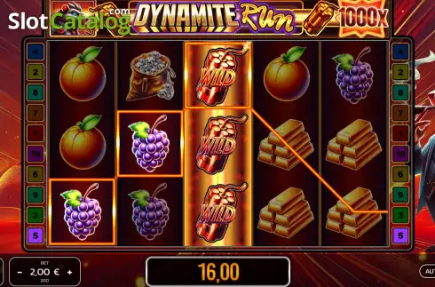 Οθόνη3. Dynamite Run Κουλοχέρης