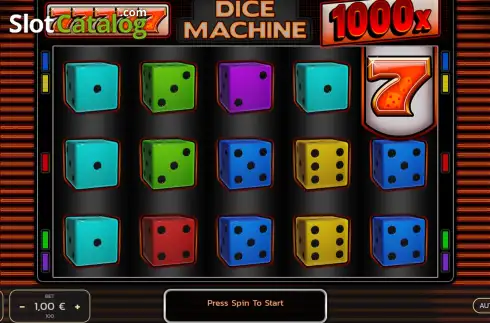 Οθόνη2. Dice Machine Κουλοχέρης