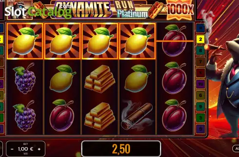 Οθόνη3. Dynamite Run Platinum Κουλοχέρης