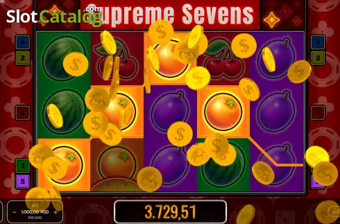 Οθόνη3. Supreme Sevens Κουλοχέρης