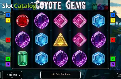 Οθόνη2. Coyote Gems Κουλοχέρης