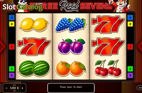 Οθόνη2. Three Reel Sevens Κουλοχέρης