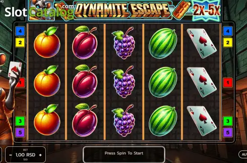 Οθόνη2. Dynamite Escape Κουλοχέρης