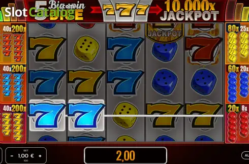 Οθόνη3. Big Spin Dice Κουλοχέρης