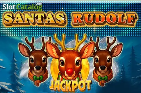 Santas Rudolf Λογότυπο Santas Rudolf Λογότυπο