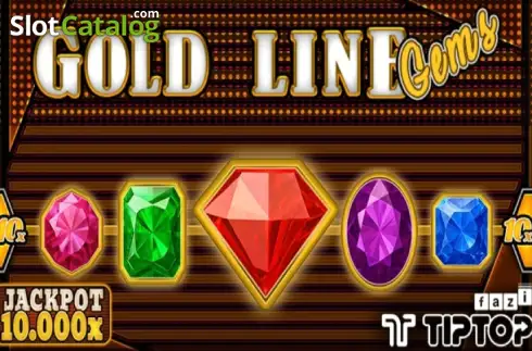 Gold Line Gems Λογότυπο Gold Line Gems Λογότυπο