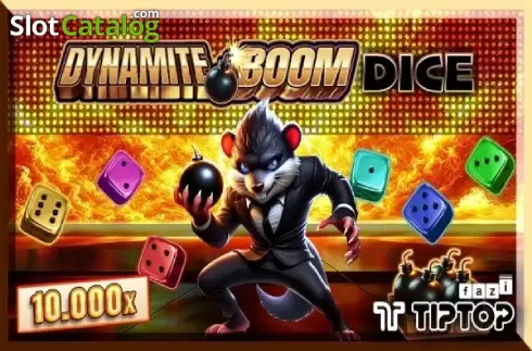 Dynamite Boom Dice Λογότυπο Dynamite Boom Dice Λογότυπο