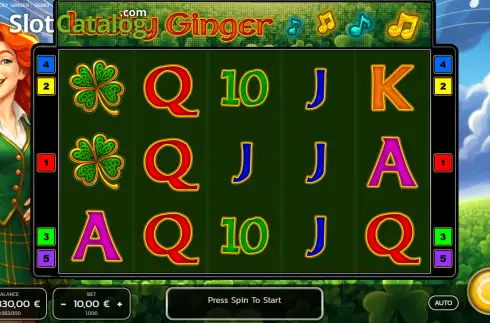 Οθόνη2. Lucky Ginger Κουλοχέρης