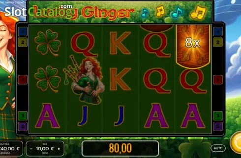 Οθόνη3. Lucky Ginger Κουλοχέρης